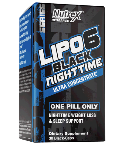 Nutrex Lipo 6 Black Nighttime